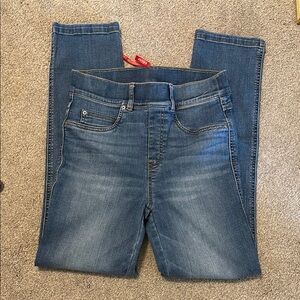 Spanx High Rise Medium Wash Jeggings